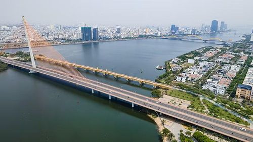 Một góc sông Hàn, TP Đà Nẵng.