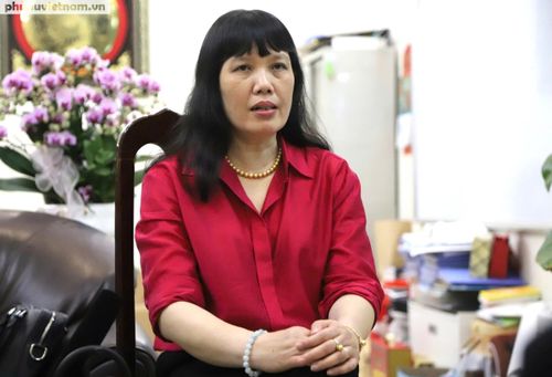 Bà Nguyễn Bội Quỳnh, Hiệu trưởng Trường THPT Việt Đức, Hà Nội. Ảnh: Hà Phương