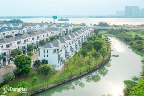 Khu đô thị sinh thái Aqua City tại phường Long Hưng, tỉnh Đồng Nai. Ảnh: Hoàng Lộc