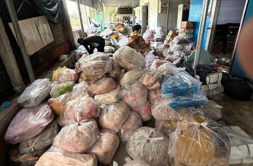 Tang vật thu giữ tại chỗ