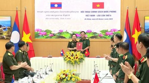 Hai Trưởng đoàn dự kiến ký kết Biên bản Đối thoại.
