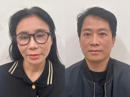 Vợ chồng bị can Phan Thị Mai, Giám đốc Công ty TNHH Thẩm mỹ viện Mailisa.