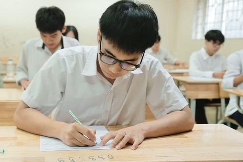 Thí sinh dự thi Tốt nghiệp Trung học phổ thông. (Ảnh: TTXVN)