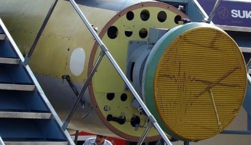 Nâng cấp radar hàng không sẽ mỏ rộng năng lực tác chiến của Su-35. Ảnh: Lenta