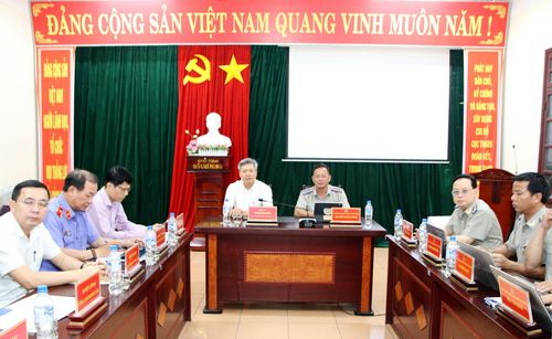 Quang cảnh tại điểm cầu Đà Nẵng. Ảnh: TRỌNG HUY