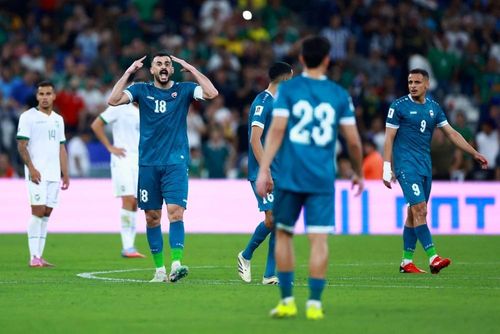  Aymen Hussein là đầu tàu trên hàng công tuyển Iraq. 