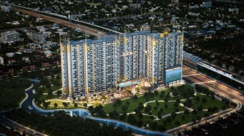 Bcons NewSky được phát triển theo mô hình khu phức hợp khi trong cùng một khuôn viên có căn hộ, khu thương mại – dịch vụ, hệ tiện ích nội khu và tòa nhà văn phòng. Nguồn: Tập đoàn BCONS.