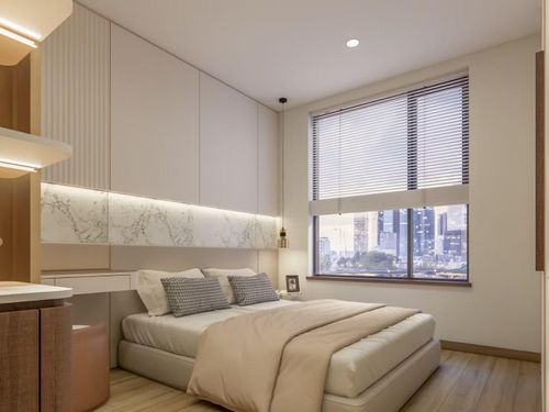 Căn hộ 2 phòng ngủ 2 nhà vệ sinh diện tích ~55 m², được thiết kế tối ưu công năng và có tổng giá dự kiến dưới 3 tỷ đồng. Nguồn: Tập đoàn BCONS.