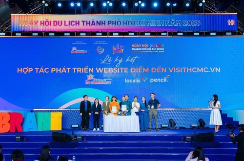 Lễ ký kết hợp tác phát triển website điểm đến chính thức visithcmc.vn giữa Trung tâm Xúc tiến Du lịch TP.HCM và Localis.