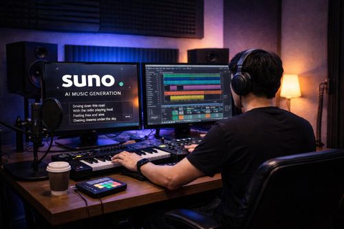 Từ sự phát triển của công cụ Suno, nhạc AI phủ sóng ngày càng mạnh.