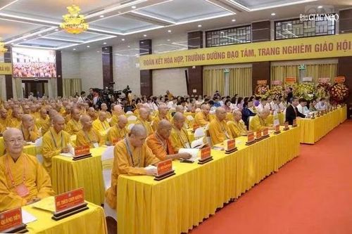 Các đại biểu tham dự đại hội. (Nguồn: Báo Giác ngộ)