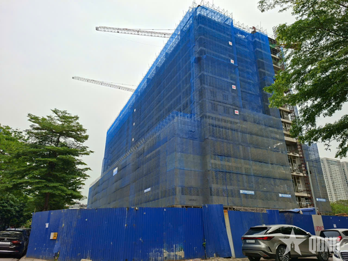 Dự án nhà ở xã hội Hạ Đình (phường Thanh Liệt, TP Hà Nội) được xây dựng tại ô đất NO1 khu đô thị mới Hạ Đình. Ảnh: MINH ĐỨC