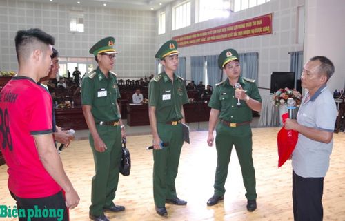 Phần thi của Bộ đội Biên phòng tỉnh Đồng Nai đạt giải Nhất trong hội thi. Ảnh: Lê Khoa