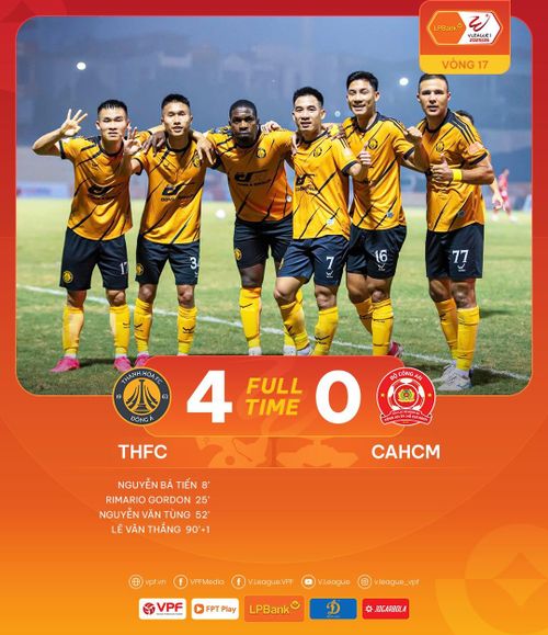 Thanh Hóa thắng đậm CA TPHCM - Ảnh: VPF