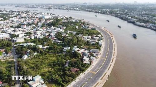 Trục kinh tế hành lang sông Đồng Nai cùng Khu thương mại tự do, Khu đô thị sân bay kỳ vọng sẽ là cực tăng trưởng mới của Đồng Nai. (Ảnh: Sỹ Tuyên/TTXVN)
