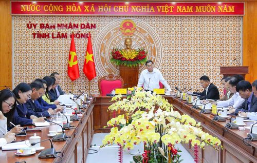 Phó Chủ tịch UBND tỉnh Lâm Đồng Võ Ngọc Hiệp chỉ đạo tăng cường công tác quản lý thuế, tạo nguồn thu cho ngân sách Nhà nước