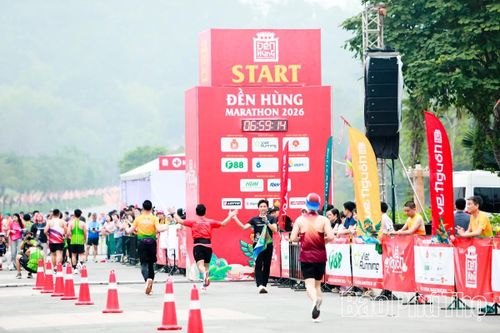 Các vận động viên nỗ lực hoàn thành cự ly đã đăng ký.