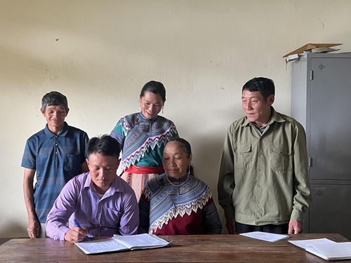 Sau hơn 12 năm triển khai Luật Hòa giải ở cơ sở, hệ thống tổ hòa giải đã được thiết lập rộng khắp trên cả nước. Ảnh: Thanh Nhàn