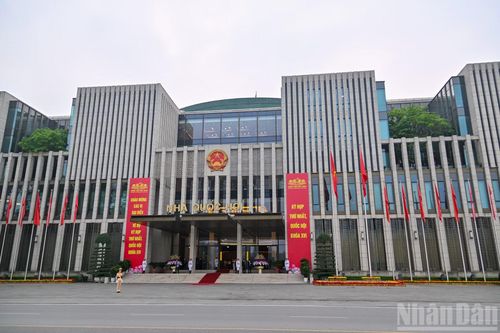Nhà Quốc hội - nơi diễn ra Kỳ họp thứ nhất, Quốc hội khóa XVI với nhiều nội dung, quyết sách quan trọng được nhân dân và cử tri cả nước quan tâm, theo dõi.