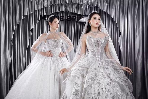 Mới đây, hai nàng hậu có dịp hội ngộ tại một sự kiện thời trang áo cưới, nhanh chóng trở thành tâm điểm bởi màn “đọ sắc” được đánh giá là bất phân thắng bại.