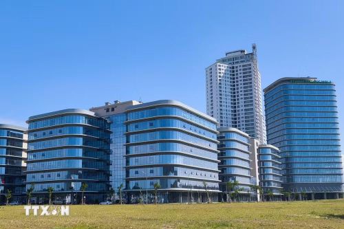 Khu Công viên Phần mềm số 2 Đà Nẵng. (Ảnh: Quốc Dũng/TTXVN)