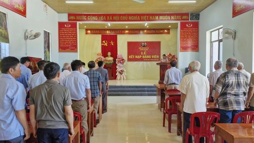 Giai đoạn 2026-2030, Đảng bộ xã Kim Phú đặt mục tiêu kết nạp từ 150 đảng viên trở lên - Ảnh: X.P