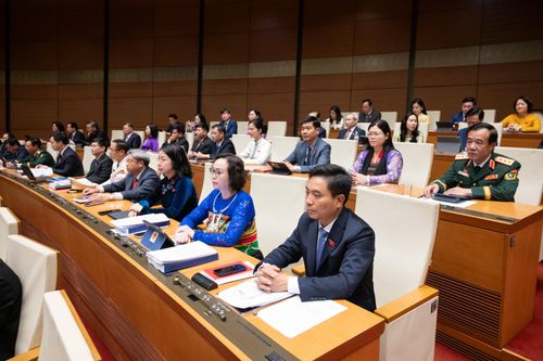 Các đại biểu tham dự phiên khai mạc. Ảnh: Phạm Thắng