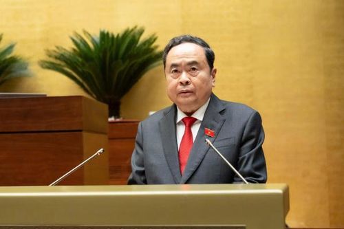 Chủ tịch Quốc hội Trần Thanh Mẫn phát biểu khai mạc Kỳ họp thứ Nhất, Quốc hội khóa XVI.