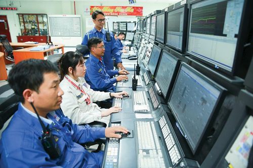 Phòng đều khiển trung tâm tại NMLD Dung Quất