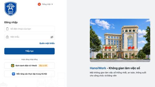 Dự kiến khi HanoiWork vận hành ổn định, hệ thống sẽ giúp giảm 25% thời gian họp và luân chuyển văn bản giấy, tiết kiệm hàng nghìn giờ làm việc cho bộ máy công chức. Ảnh: ST