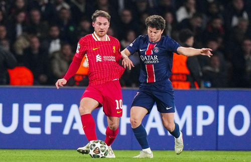 PSG đánh bại Liverpool mùa trước - Ảnh: PA
