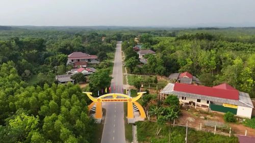 Màu xanh no ấm ở làng quê Vĩnh Linh hôm nay - Ảnh: X.D
