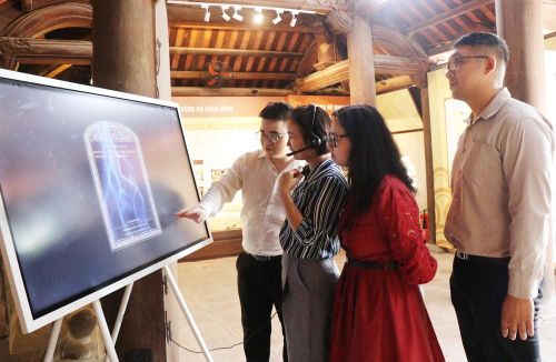 Xây dựng hệ sinh thái sáng tạo, dựa trên nghiên cứu bài bản và ứng dụng công nghệ để đưa di sản đến gần công chúng. Ảnh: VN+