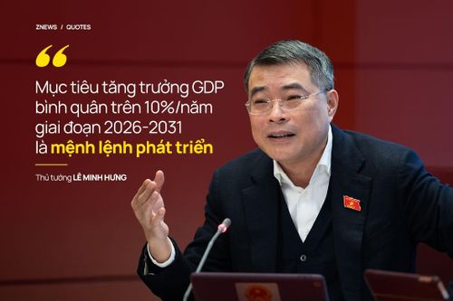  Trọng tâm thứ hai là quyết tâm, nỗ lực cao nhất điều hành nền kinh tế đạt tốc độ tăng trưởng cao và bền vững. Theo Thủ tướng, mục tiêu tăng trưởng GDP bình quân trên 10%/năm giai đoạn 2026-2031 là "mệnh lệnh phát triển" để hiện thực hóa các mục tiêu chiến lược của đất nước. Chính phủ xác định phát triển khoa học, công nghệ, đổi mới sáng tạo và chuyển đổi số quốc gia là đột phá quan trọng hàng đầu, là động lực chính để phát triển nhanh lực lượng sản xuất hiện đại. 
