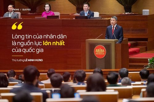  Trọng tâm thứ tư và thứ năm lần lượt là "xây dựng một Chính phủ đoàn kết, phối hợp và đồng hành" và "xây dựng một Chính phủ liêm chính, kỷ luật, bản lĩnh và trách nhiệm". Ông Lê Minh Hưng cho biết bản thân ý thức sâu sắc rằng lòng tin của nhân dân là nguồn lực lớn nhất của quốc gia. Do đó, Chính phủ cam kết hành động với quyết tâm cao nhất, đặt lợi ích quốc gia, dân tộc và hạnh phúc của nhân dân lên trên hết, trước hết. 
