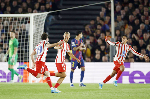 Atletico giành chiến thắng thuyết phục trước Barca. Ảnh: El Nacional