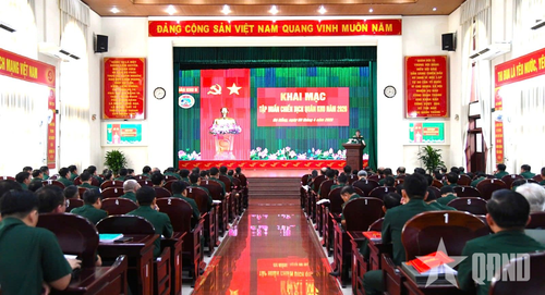 Quang cảnh lớp tập huấn chiến dịch.