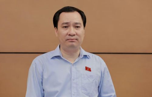  Đại biểu Quốc hội Vũ Văn Tiến (Đoàn Hải Phòng). Ảnh: PV 