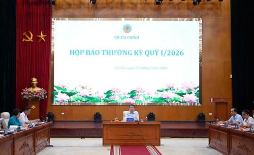 Toàn cảnh cuộc họp báo chiều 9/4 (Ảnh: Kiều Chinh).
