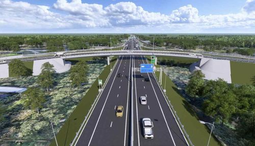 Phối cảnh đường Vành đai 4 TP.HCM.