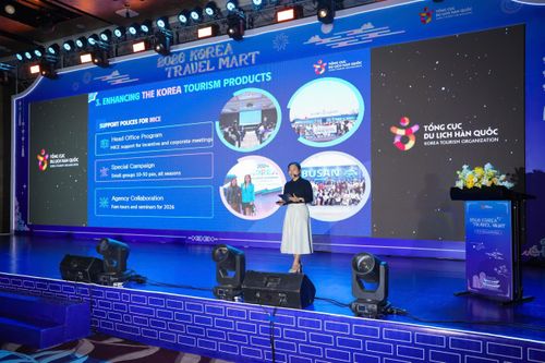 KTO Việt Nam công bố chiến lược xúc tiến du lịch Hàn Quốc năm 2026. Ảnh: KTO