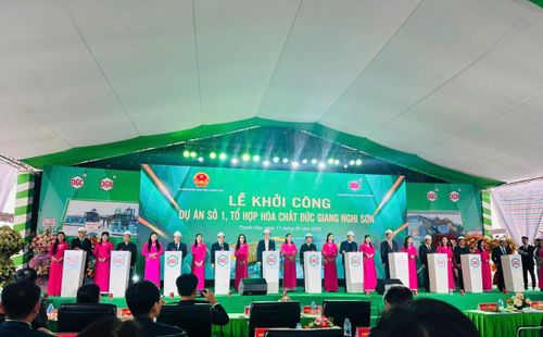 Dự án Đức Giang Nghi Sơn được khởi công vào tháng 2/2025. Ảnh: DGC
