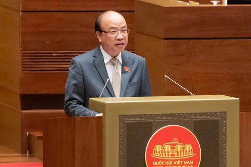 Chủ nhiệm Ủy ban Pháp luật và Tư pháp Phan Chí Hiếu. Ảnh: Media Quốc hội.