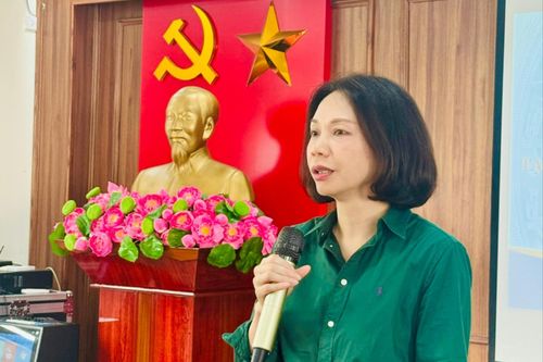 Phó Chủ tịch UBND thành phố Hà Nội Vũ Thu Hà phát biểu chỉ đạo. Ảnh: Mai Hoa