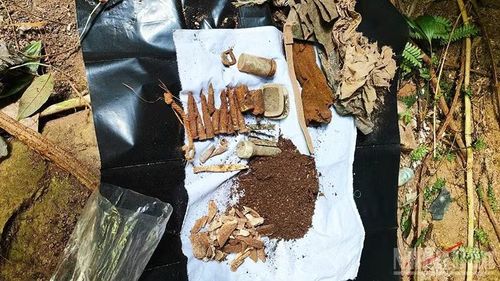 Các hài cốt liệt sĩ hầu hết phân hủy mạnh.