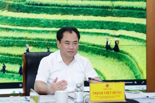 Bộ trưởng Bộ NN&amp;MT Trịnh Việt Hùng.
