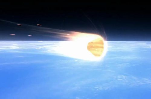 Vào ngày 10/4 (giờ Mỹ), tàu con thoi Orion của sứ mệnh Artemis II sẽ lao vào bầu khí quyển Trái Đất với tốc độ gần 38.000 km/h. Một tấm chắn nhiệt và 11 chiếc dù sẽ giúp nó sống sót sau chuyến đi đầy lửa và hạ cánh an toàn xuống biển. Ảnh: NASA