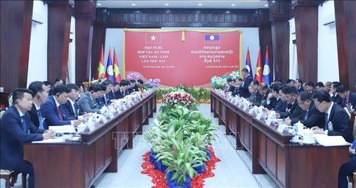 Quang cảnh Hội nghị. Ảnh: Xuân Tú/PV TTXVN tại Lào