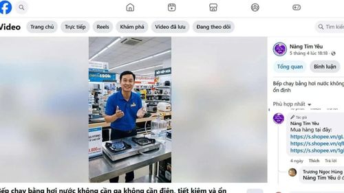  Bên dưới các video thường gắn 3 - 4 đường link dẫn tới gian hàng trên sàn thương mại điện tử của Shopee. 