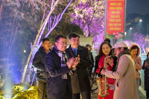 Không gian trung tâm các phường đô thị Đà Lạt được tổ chức sôi động với các hoạt động tạo điểm nhấn thu hút du khách